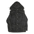 WELLENSTYN Womens Black Zip Jacket L Polyester Plain Contrast Stitching