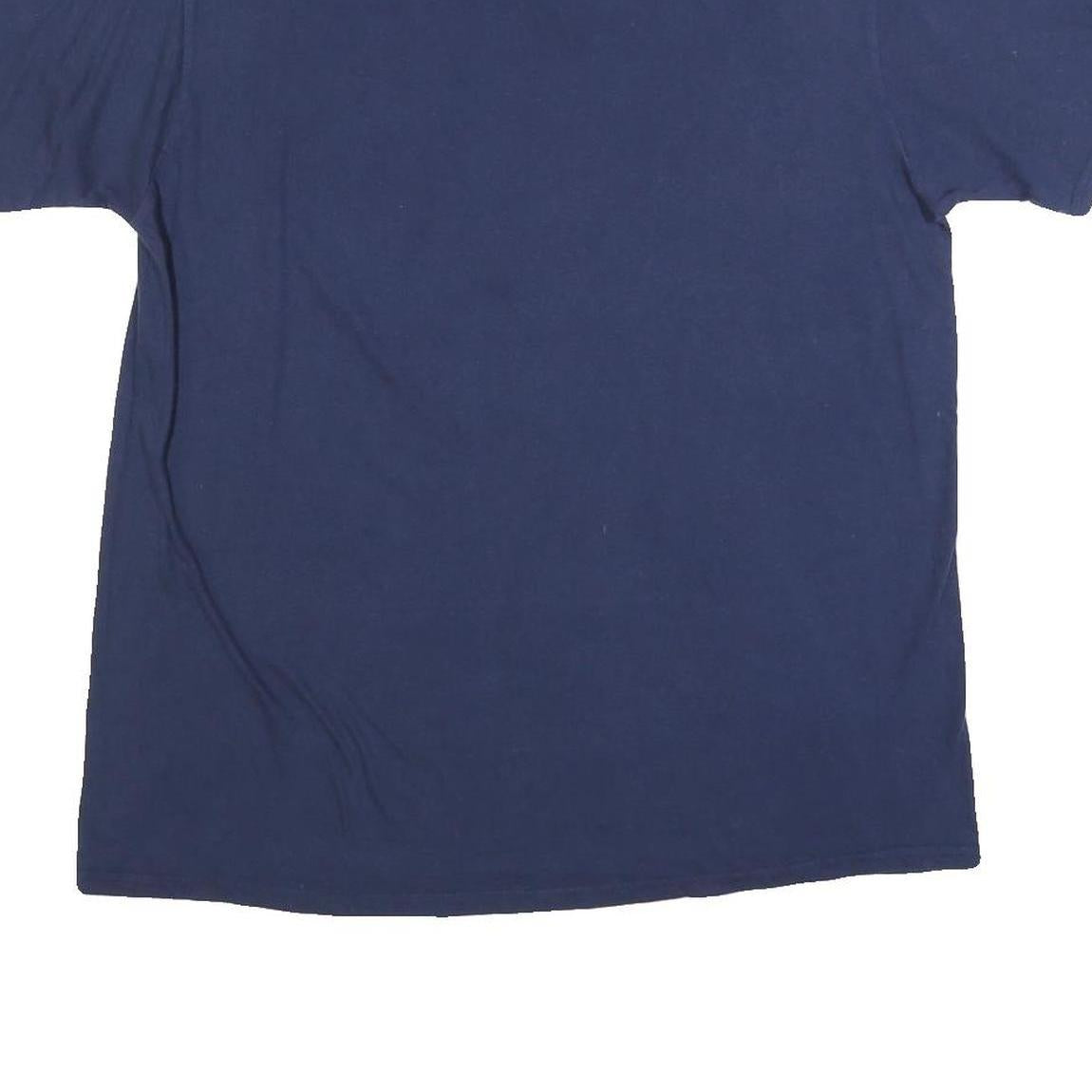 FANATICS Mens Blue Golden State Warriors Graphic T-Shirt L Short Sleeve Crew