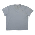 NIKE Mens Grey Sports Logo T-Shirt XL Short Sleeve Crew Neck Athletic Wear