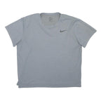 NIKE Mens Grey Sports Logo T-Shirt XL Short Sleeve Crew Neck Athletic Wear