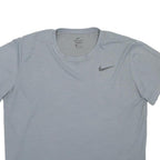 NIKE Mens Grey Sports Logo T-Shirt XL Short Sleeve Crew Neck Athletic Wear