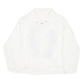 Native American Womens Coach Jacket White Nylon USA L