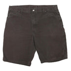 DICKIES Mens Shorts Black XL W40 Casual Cotton Blend Workwear Relaxed Fit