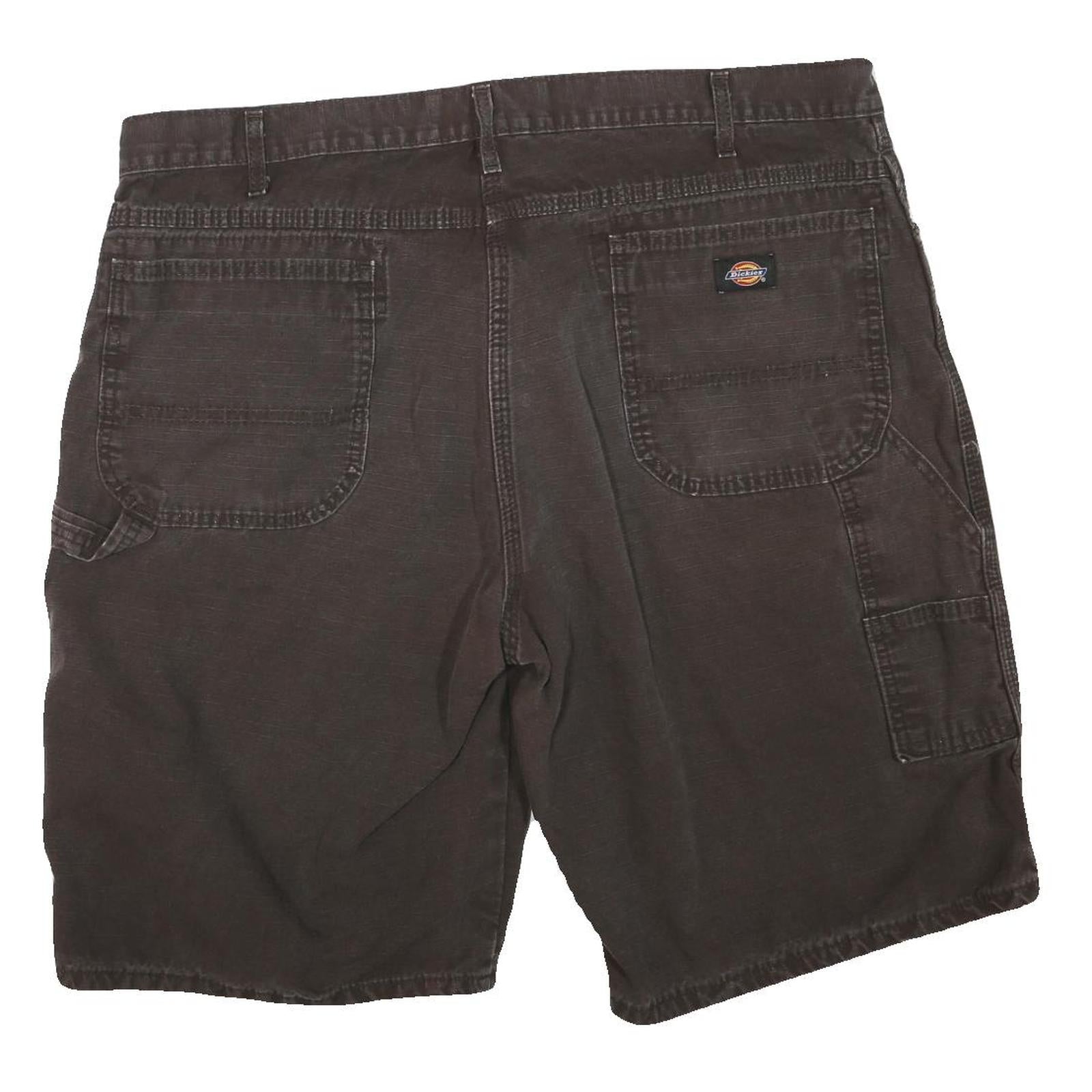 DICKIES Mens Shorts Black XL W40 Casual Cotton Blend Workwear Relaxed Fit