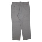 DICKIES Mens Trousers Grey Regular Tapered W40 L32