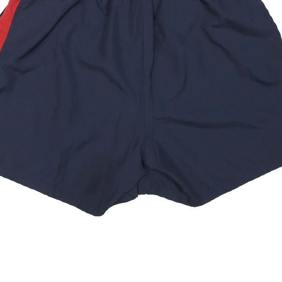 NIKE Mens Shorts Navy Blue & Red Casual L W27 Athletic Sportswear