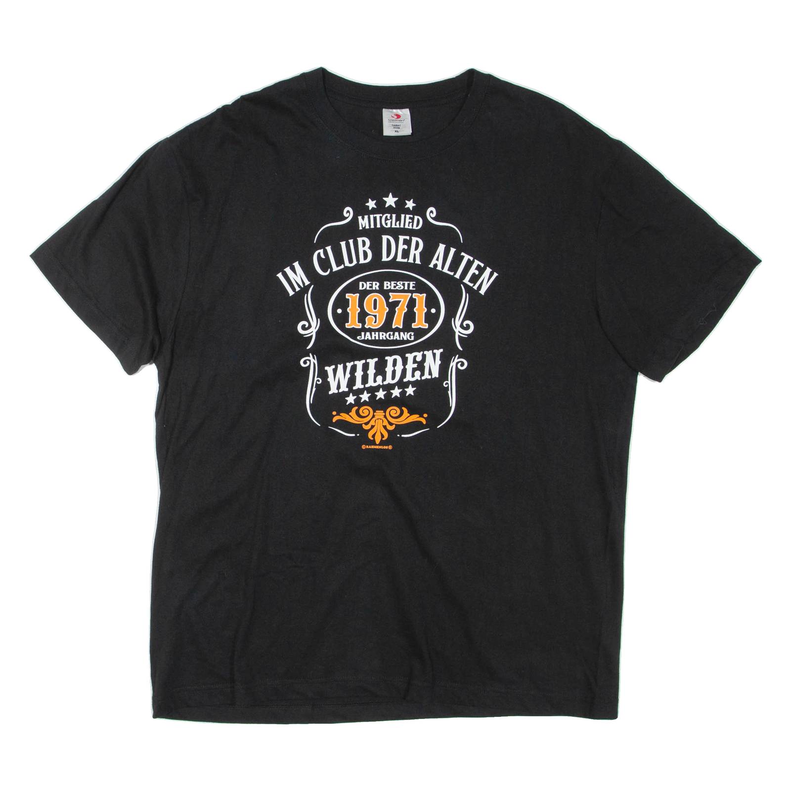 STEDMAN Mens T-Shirt Black 2XL