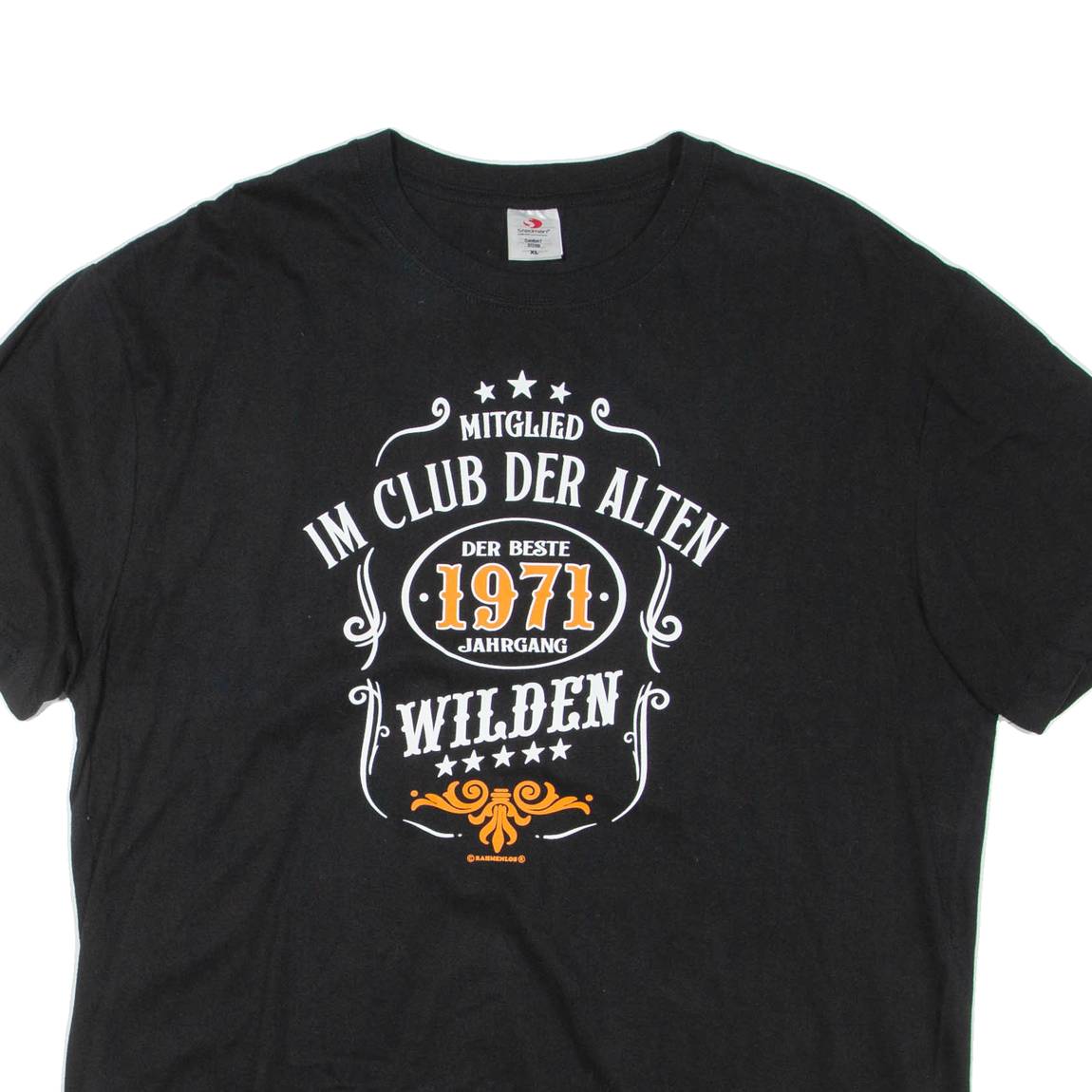 STEDMAN Mens T-Shirt Black 2XL