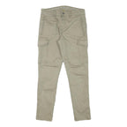 SORBINO Mens Cotton Blend Slim Tapered Beige Trousers W29 L28 Casual Wear