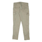SORBINO Mens Cotton Blend Slim Tapered Beige Trousers W29 L28 Casual Wear