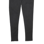 LEVI'S Womens 535 Super Skinny Slim Black Denim Medium W30 L30 Cotton Blend