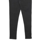 LEVI'S Womens 535 Super Skinny Slim Black Denim Medium W30 L30 Cotton Blend