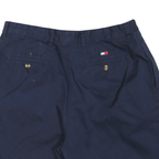 TOMMY HILFIGER Mens Shorts Blue Casual XL W36 Cotton Blend Classic