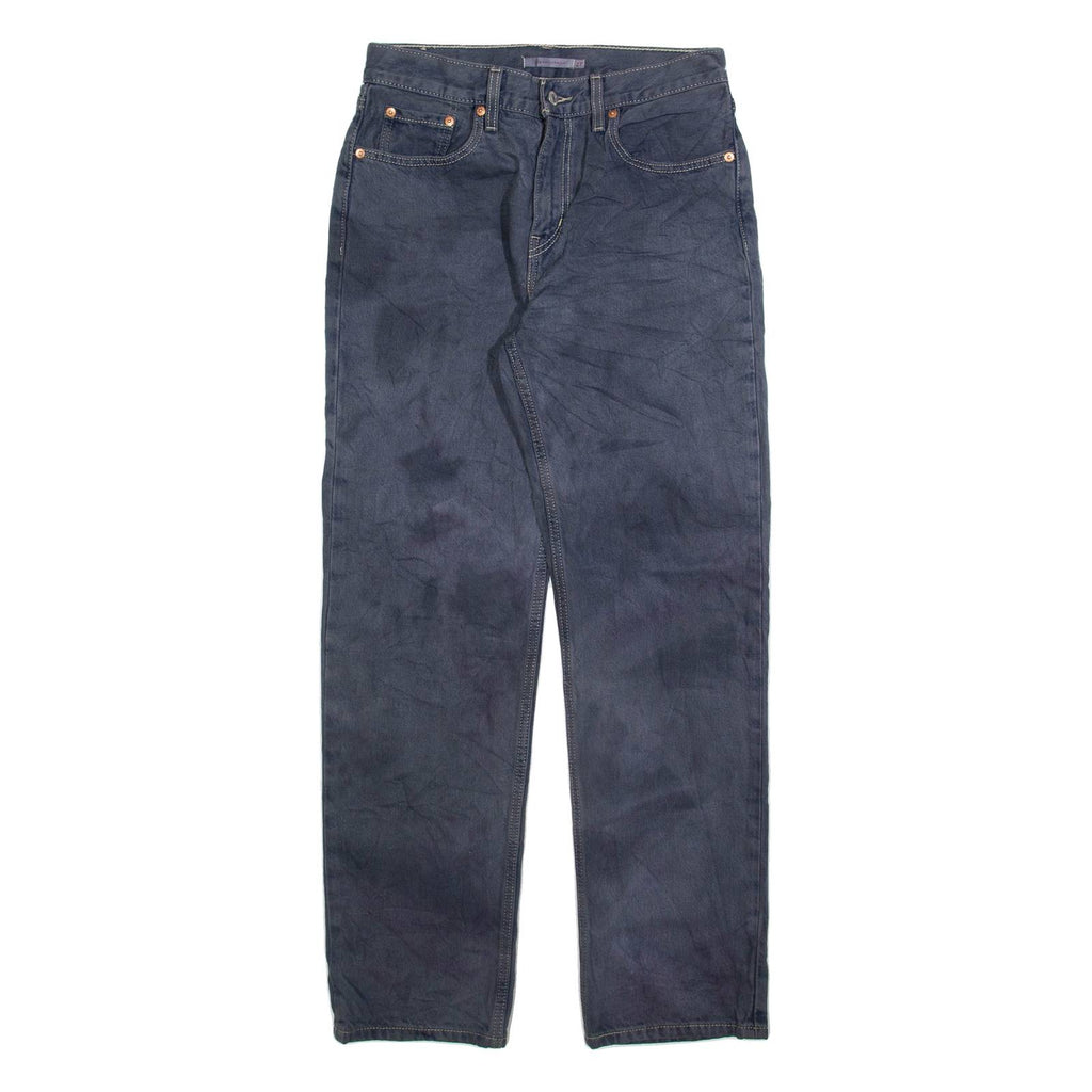 LEVI'S Womens Jeans Grey Regular Straight W27 L30
