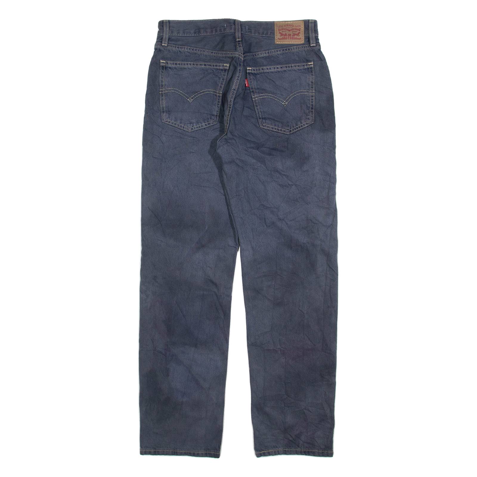 LEVI'S Womens Jeans Grey Regular Straight W27 L30