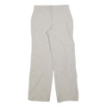 DOMYOS Womens Regular Beige Polyester Zip Trousers W28 L32 Casual Outdoor Wear