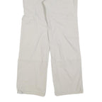 DOMYOS Womens Regular Beige Polyester Zip Trousers W28 L32 Casual Outdoor Wear