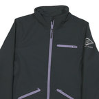 CARHARTT Womens Black Softshell Zip Jacket M Polyester Blend Workwear Casual