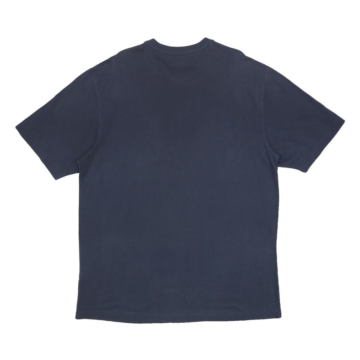 CARHARTT Mens Blue Henley L Short Sleeve Crew Neck Cotton Blend T-Shirt