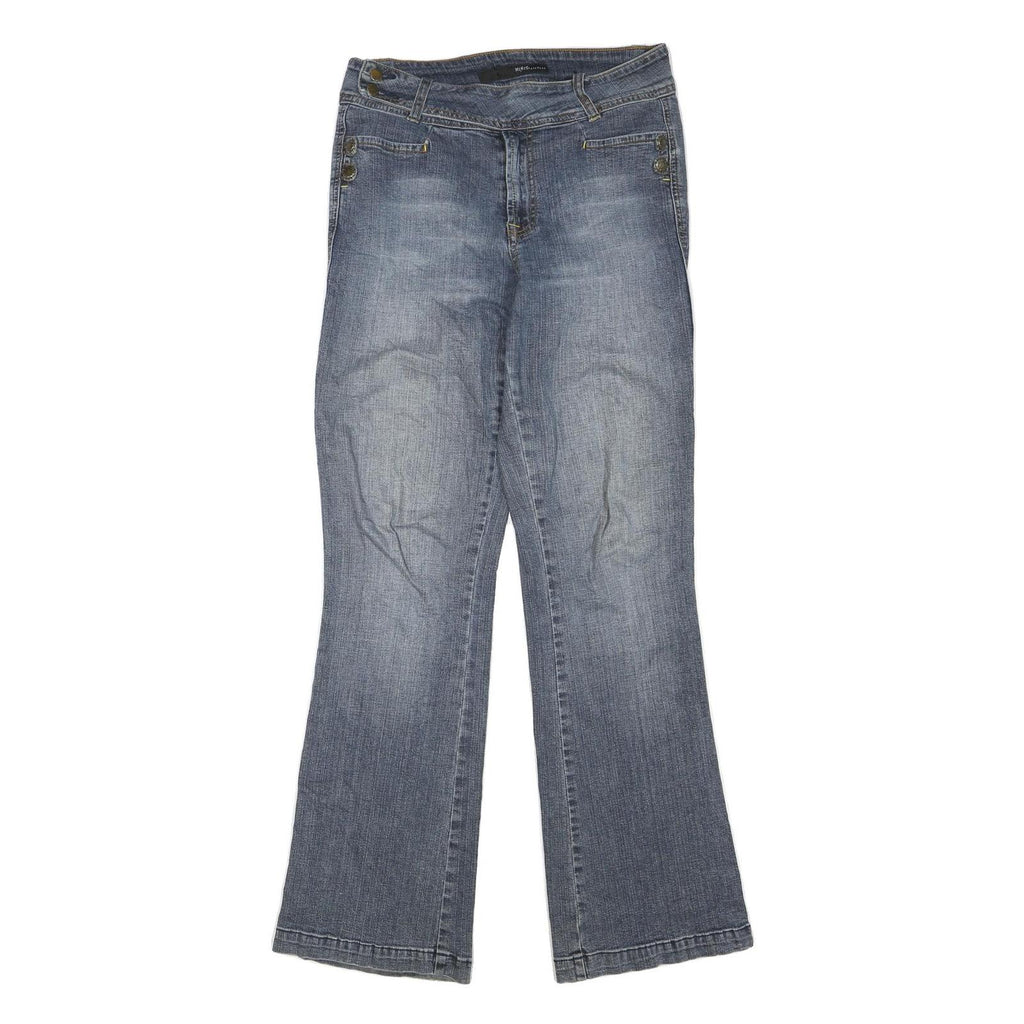 MIX IT Womens Regular Fit Blue Denim Bootcut Jeans Cotton Blend W30 L33