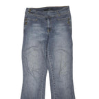 MIX IT Womens Regular Fit Blue Denim Bootcut Jeans Cotton Blend W30 L33