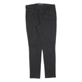 LEVI'S Womens Black Slim Skinny Denim Jeans Cotton Blend W30 L30 Classic Zip