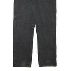 LEE Mens Regular Fit Black Denim Jeans Cotton Blend W32 L29 Classic Zip Pockets