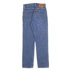 LEVI'S 501 Womens Jeans Blue Regular Straight Denim Medium W23 L26 Classic Fit