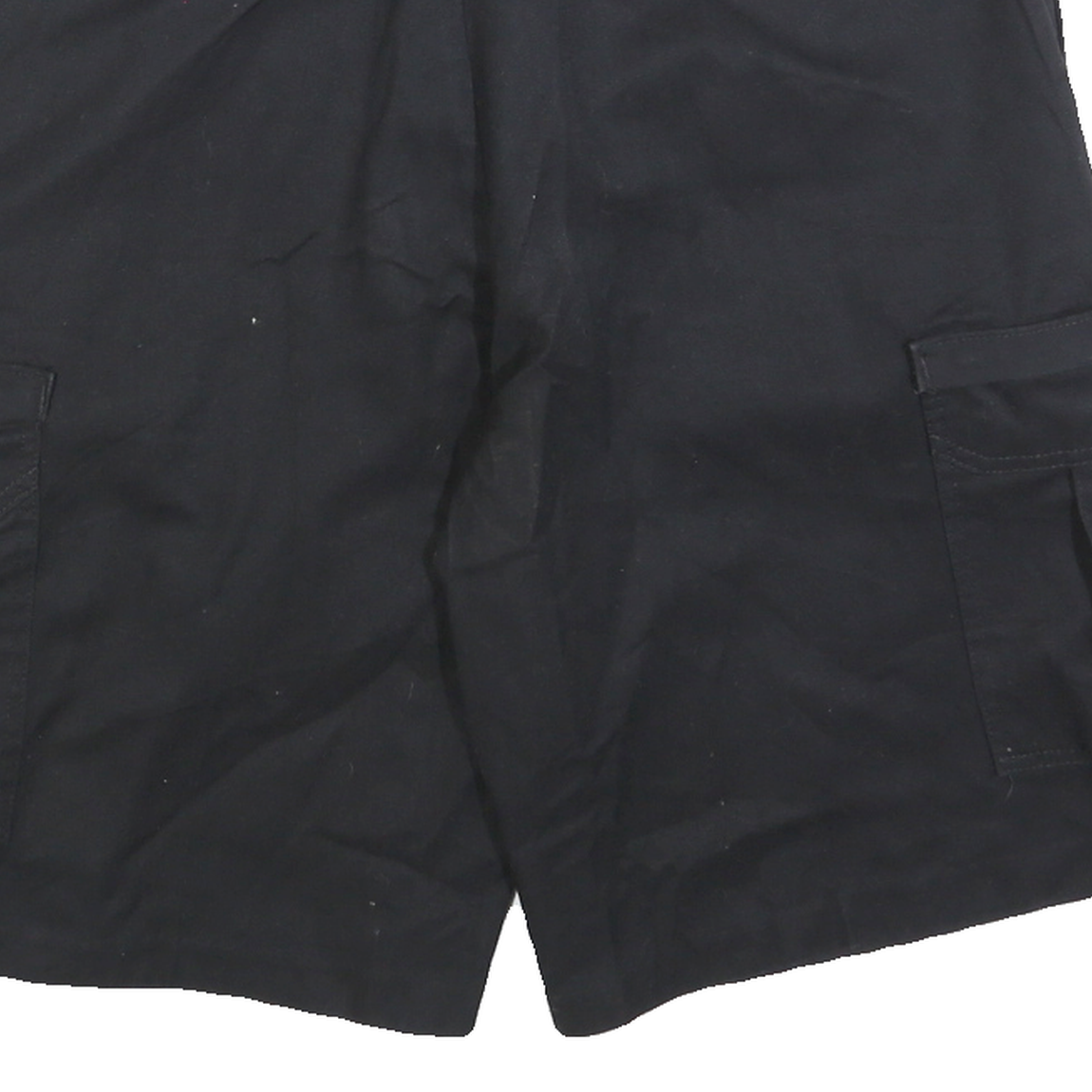 DICKIES Mens Shorts Black Cargo Size L W36 Workwear Durable Cotton Blend