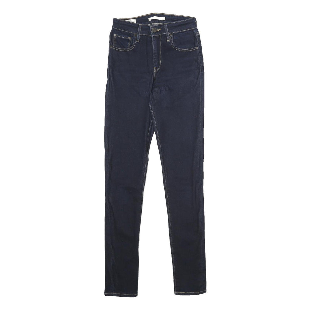 LEVI'S 721 High Rise Skinny Womens Jeans Blue Slim Skinny Denim W25 L30
