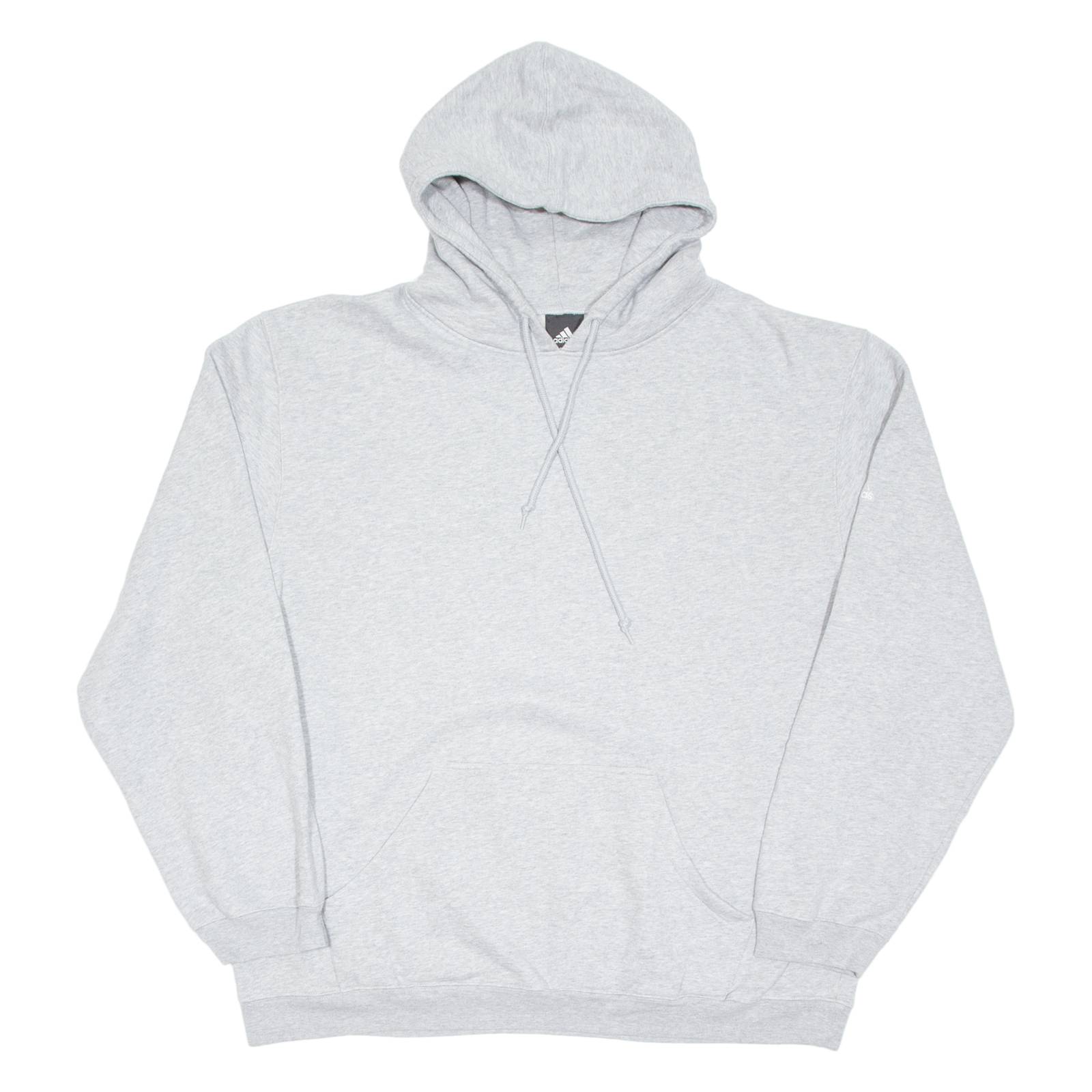 ADIDAS Womens Grey Hoodie Pullover 2XL