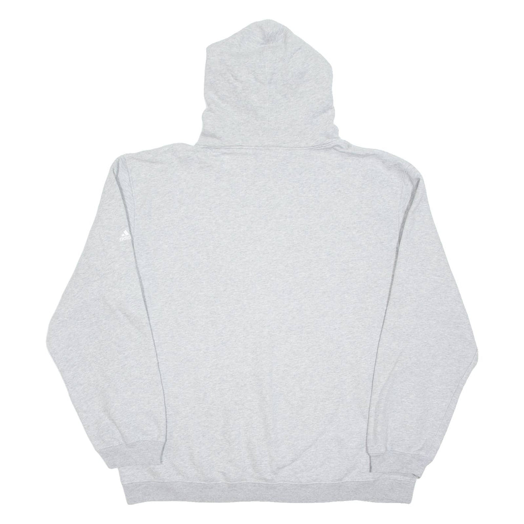 ADIDAS Womens Grey Hoodie Pullover 2XL