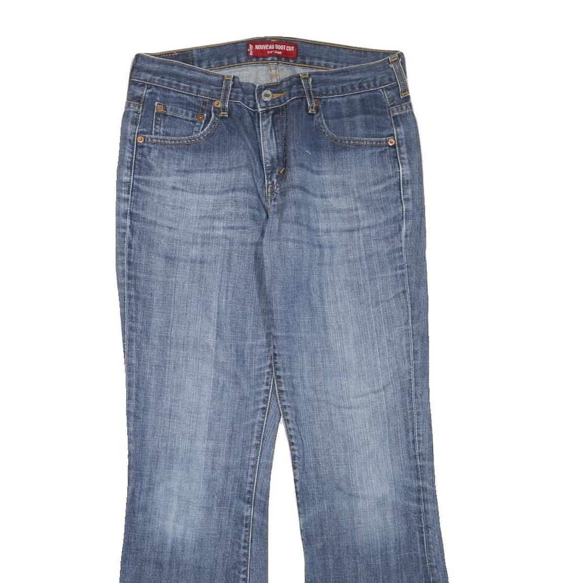 LEVI'S 515 Womens Jeans Blue Regular Bootcut Denim Medium W30 L32 Retro Style