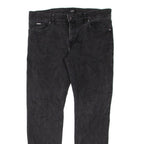 BOSS HUGO BOSS Womens Jeans Black Regular Tapered W38 L31