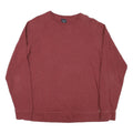 REEBOK Mens Maroon Sweatshirt Crew Neck M Classic Cotton Blend Pullover