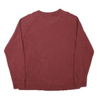 REEBOK Mens Maroon Sweatshirt Crew Neck M Classic Cotton Blend Pullover
