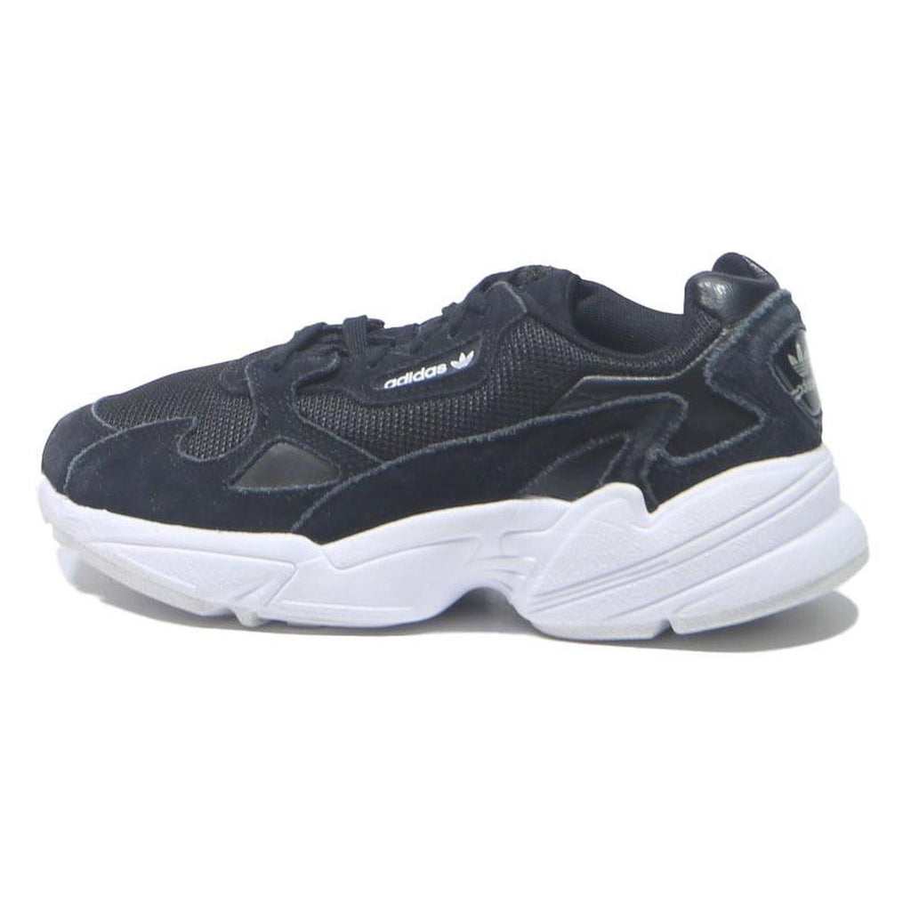 ADIDAS Falcon Womens Ladies Trainers Footwear Black Synthetic UK 4 Stylish