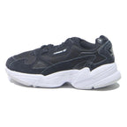 ADIDAS Falcon Womens Ladies Trainers Footwear Black Synthetic UK 4 Stylish