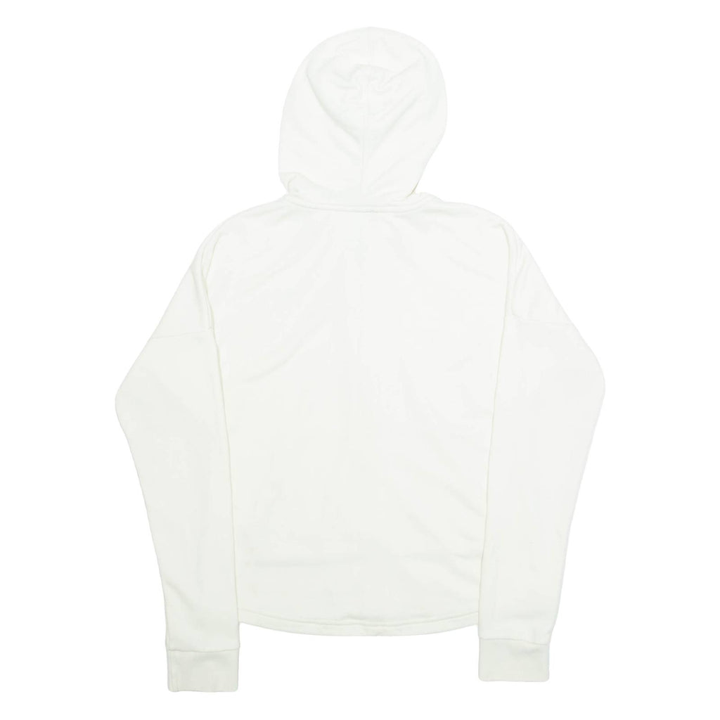 PUMA Womens Cream Hoodie Full Zip L