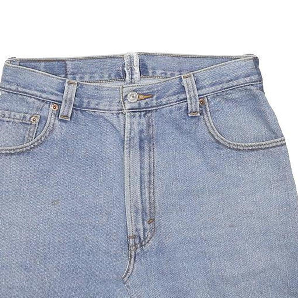 LEVI'S Womens Blue Denim Mini Cotton Skirt M Casual Retro Classic