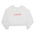 LEVI'S Cropped Womens Sweatshirt Grey S