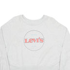 LEVI'S Cropped Womens Sweatshirt Grey S