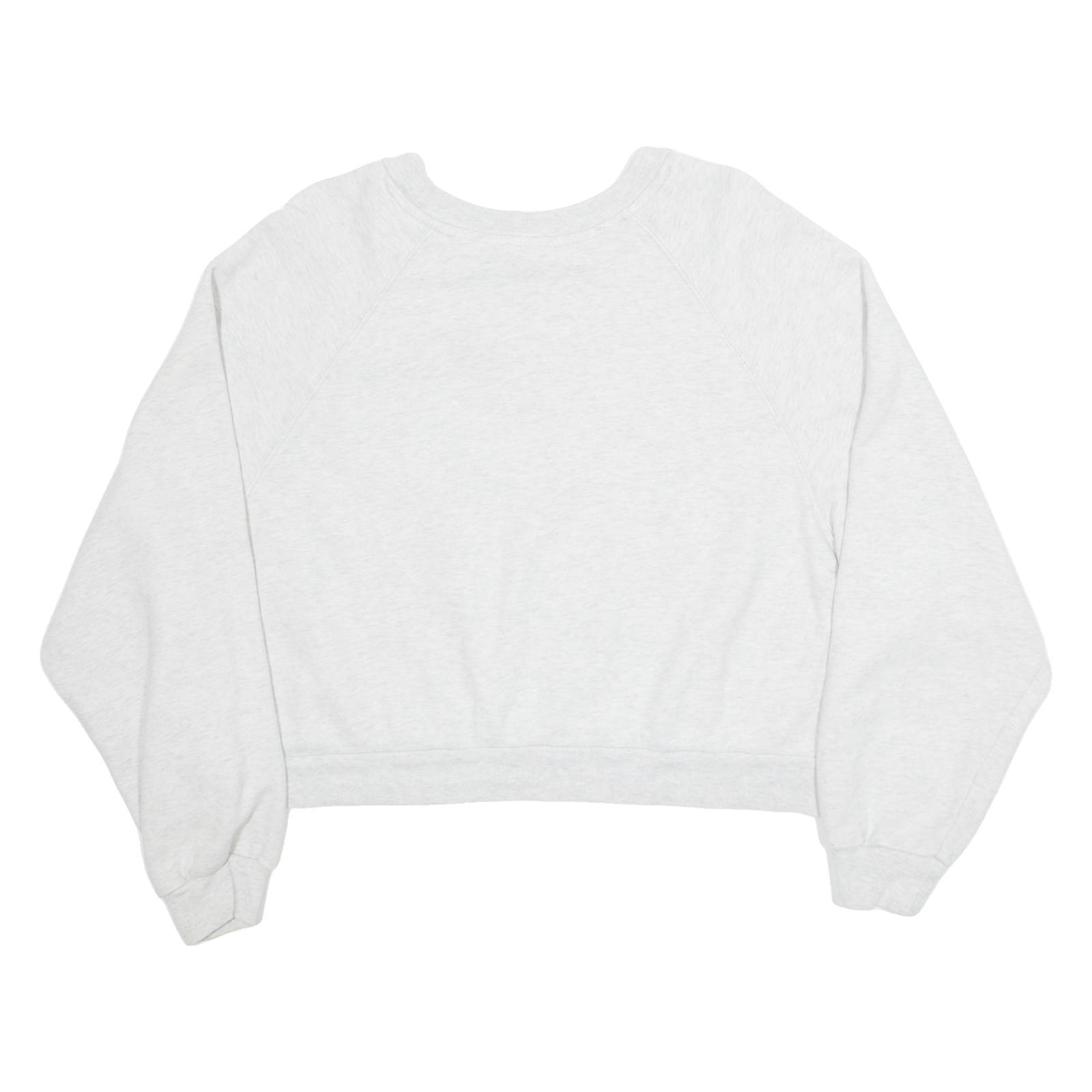 LEVI'S Cropped Womens Sweatshirt Grey S