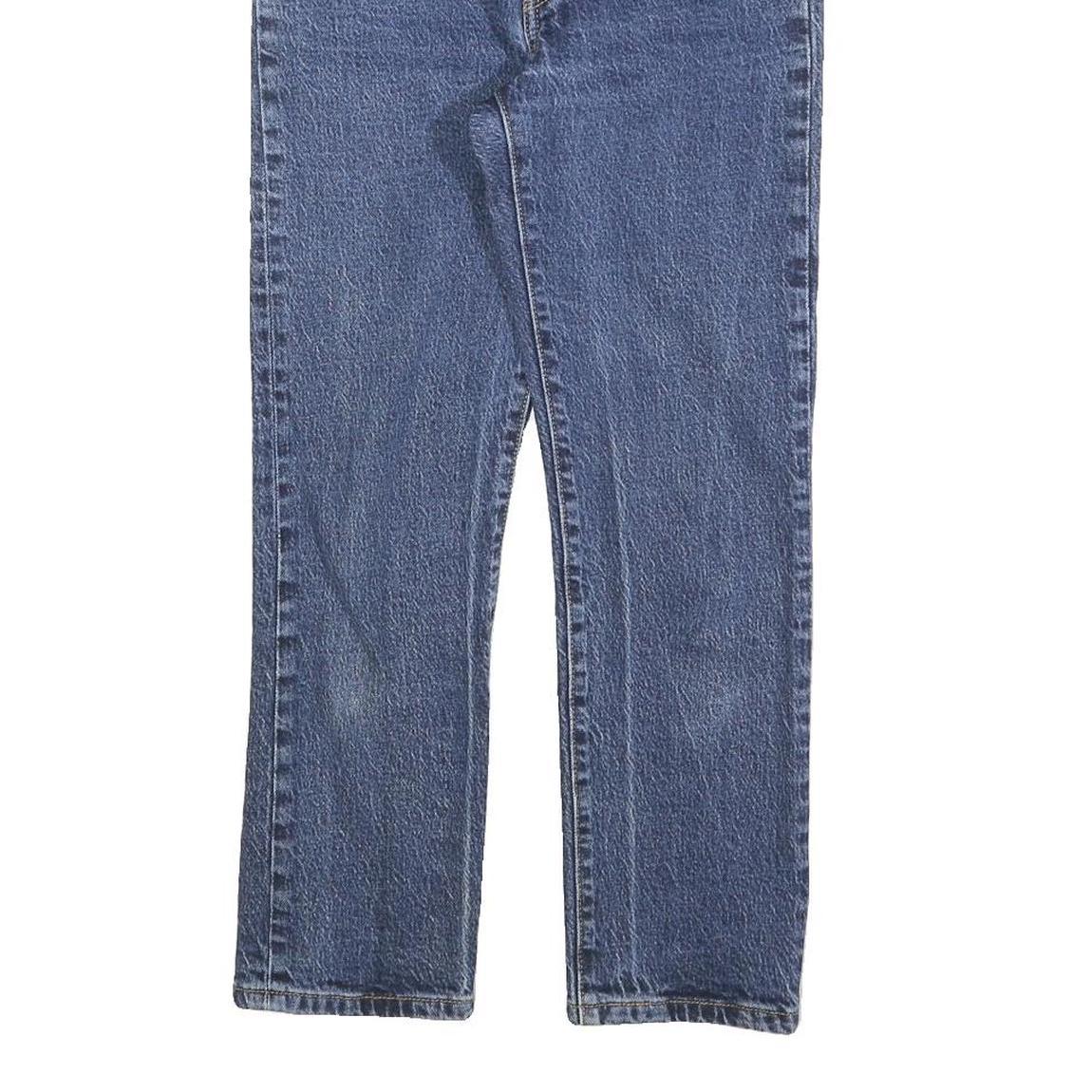 LEVI'S 501 Womens Jeans Blue Regular Straight Denim Medium W23 L26 Classic Fit