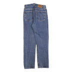 LEVI'S 501 Womens Jeans Blue Regular Straight Denim Medium W23 L26 Classic Fit