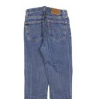 LEVI'S 501 Womens Jeans Blue Regular Straight Denim Medium W23 L26 Classic Fit