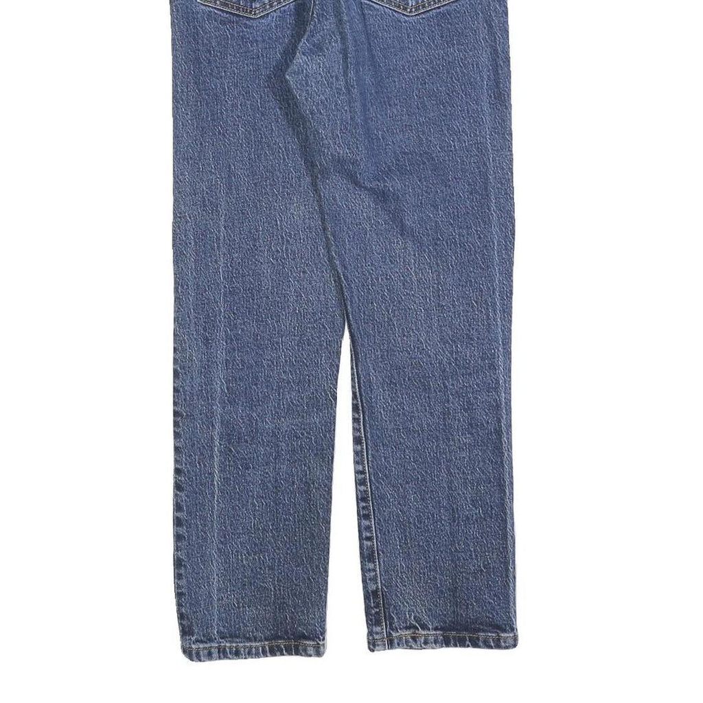 LEVI'S 501 Womens Jeans Blue Regular Straight Denim Medium W23 L26 Classic Fit