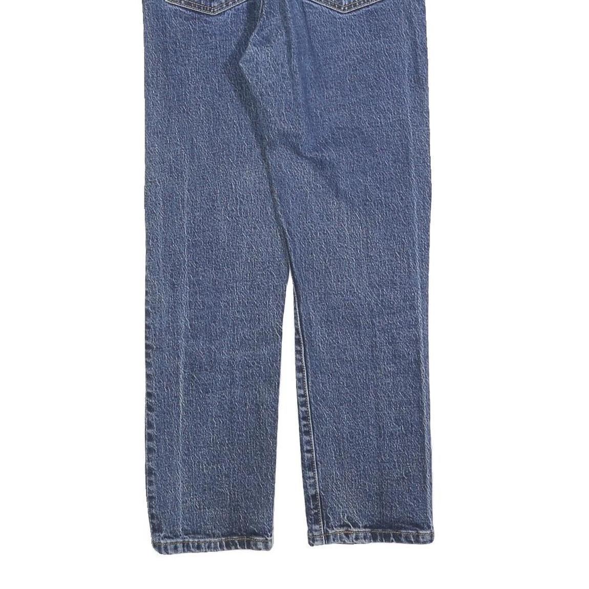 LEVI'S 501 Womens Jeans Blue Regular Straight Denim Medium W23 L26 Classic Fit