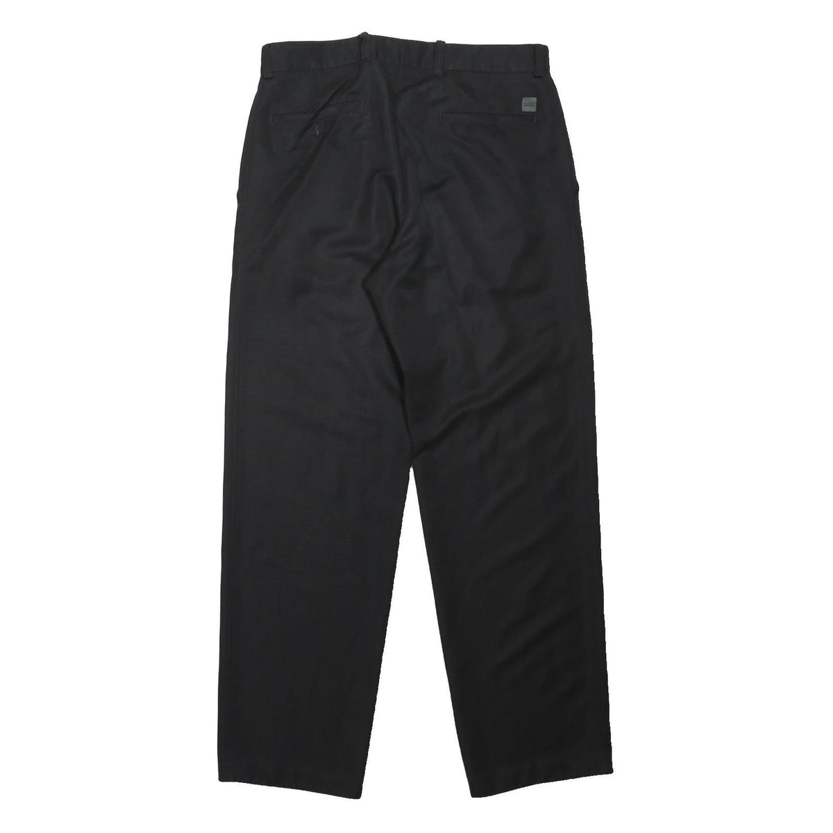 BOSS HUGO BOSS Mens Jeans Black Relaxed Straight Denim W34 L32 Classic Style
