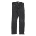 LEVI'S 511 Slim Boys Jeans Black Slim Skinny Denim W28 L28 Zip Cotton Blend